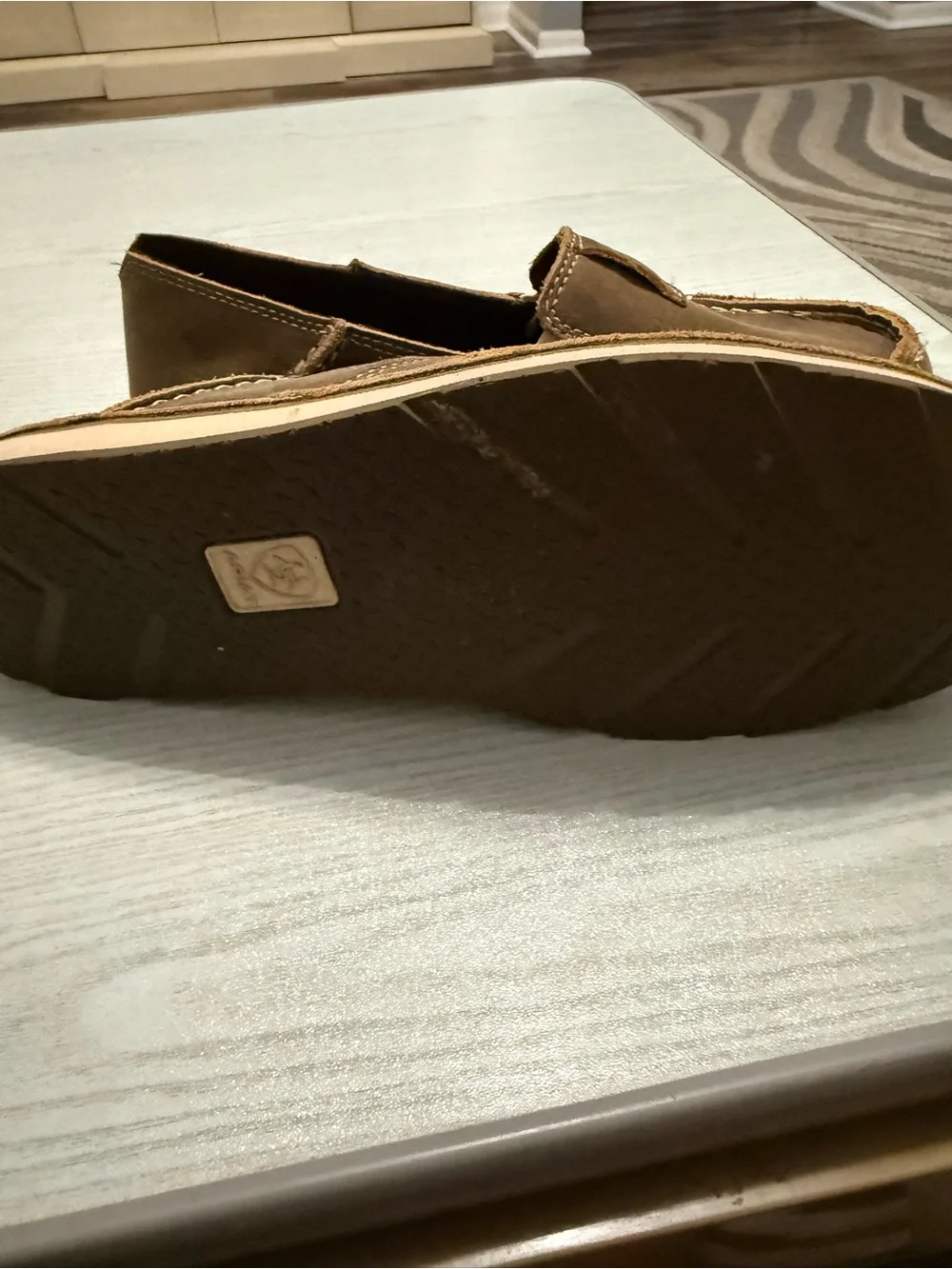 Ariat suede upper